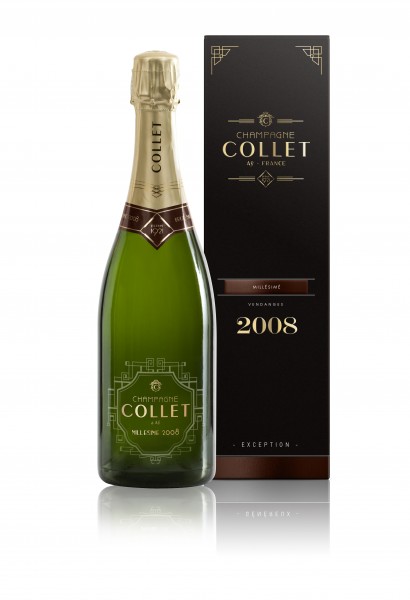 Champagner Collet Millésime 2008 Geschenkverpackung 0,75 L
