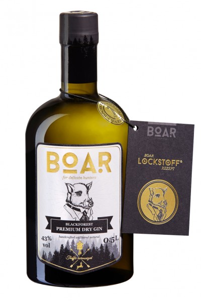 BOAR - Black Forest Dry Gin 0,5 L
